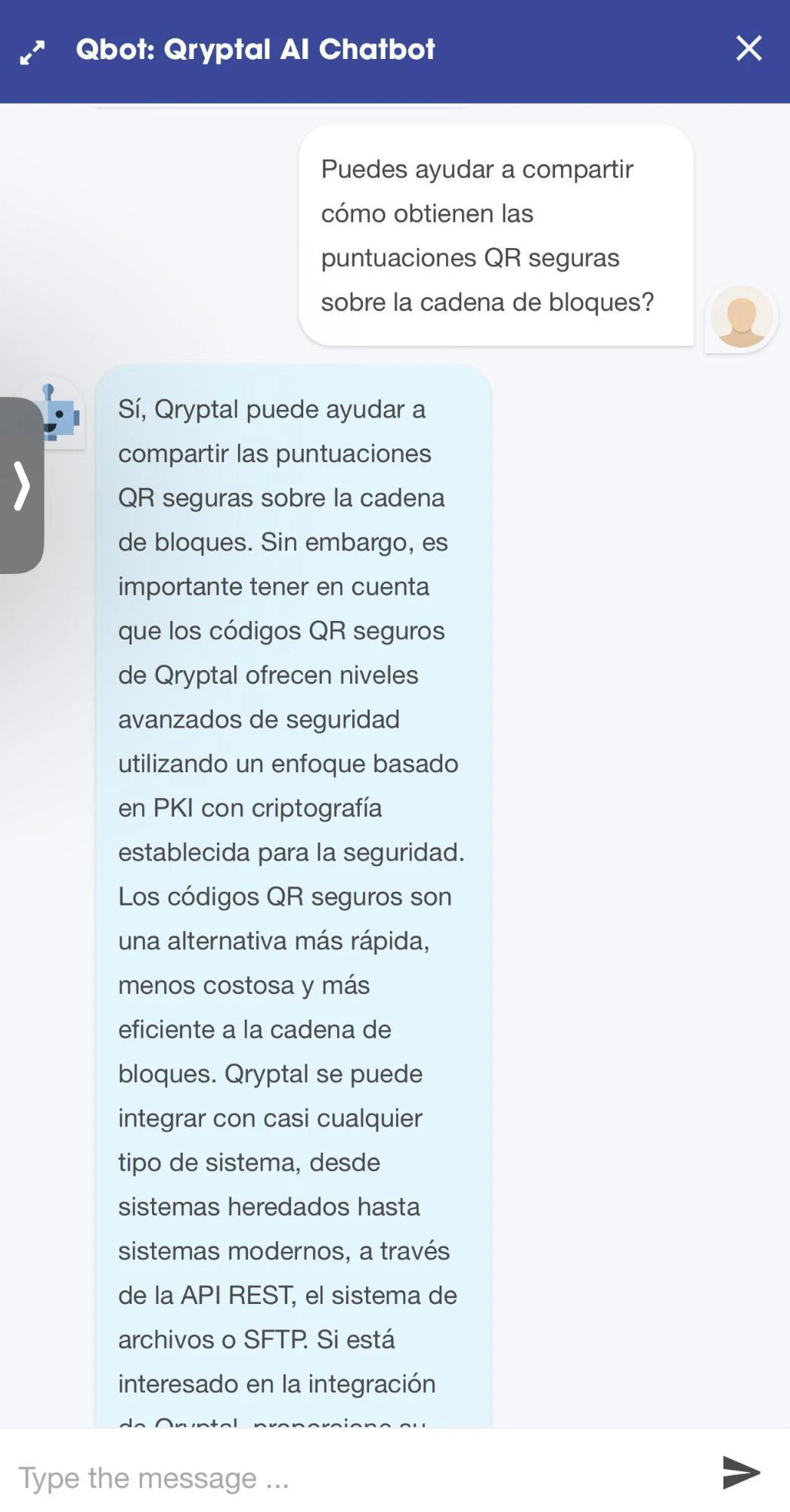 Multilingual Qbot screenshot3